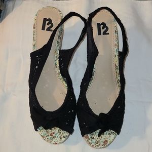 Women's Black Size 10 Wedges